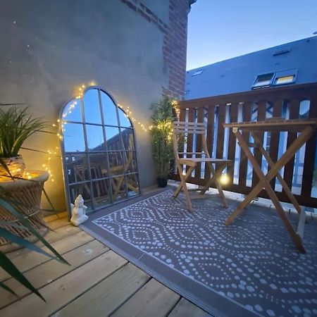 Studio Avec Terrasse A Довиль Экстерьер фото