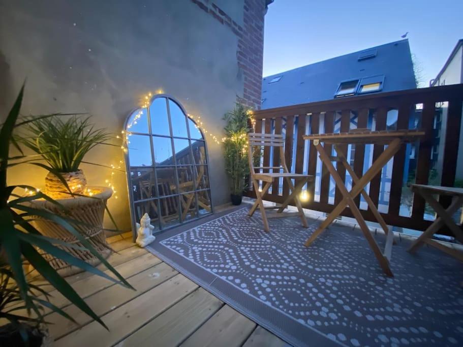 Studio Avec Terrasse A Довиль Экстерьер фото
