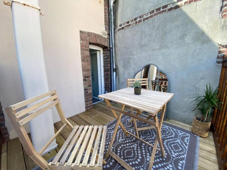Studio Avec Terrasse A Довиль Экстерьер фото